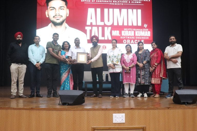 Alumni Talk by Kiran Kumar-Oracle